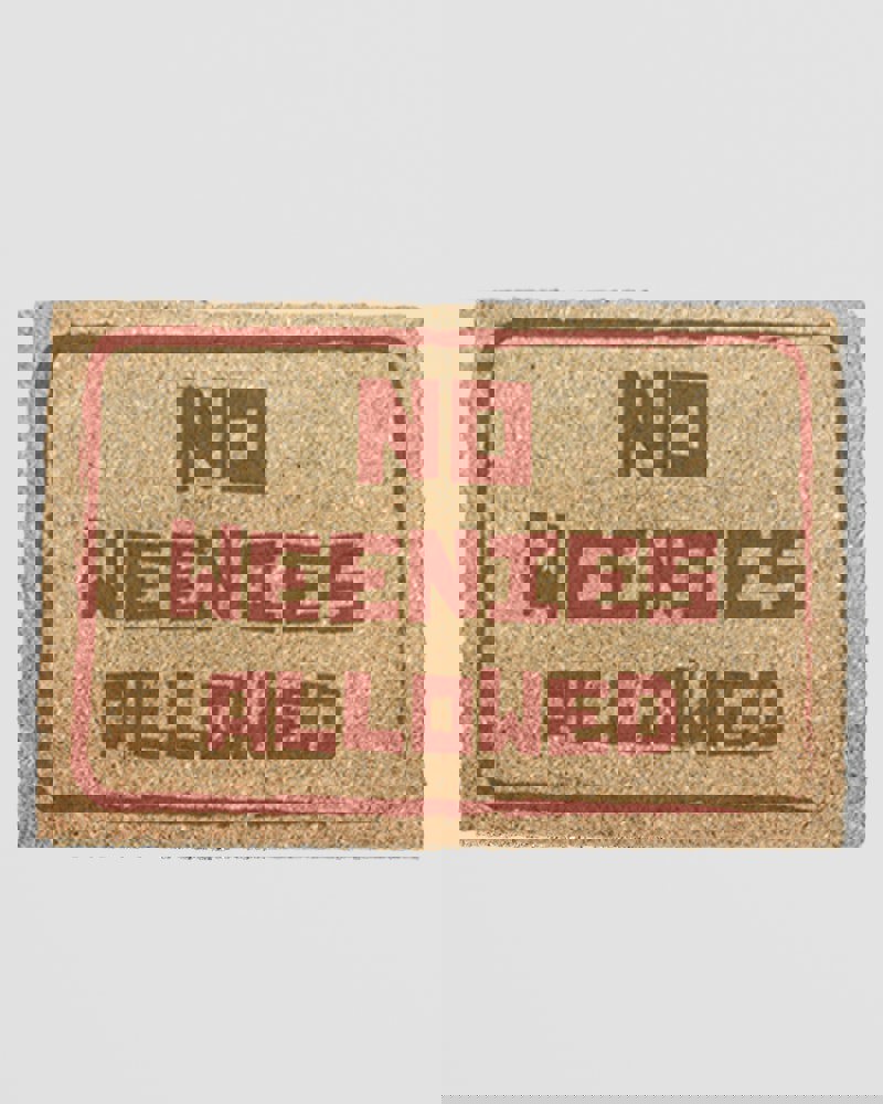 No Weenies Allowed Doormat (60 x 40cm)