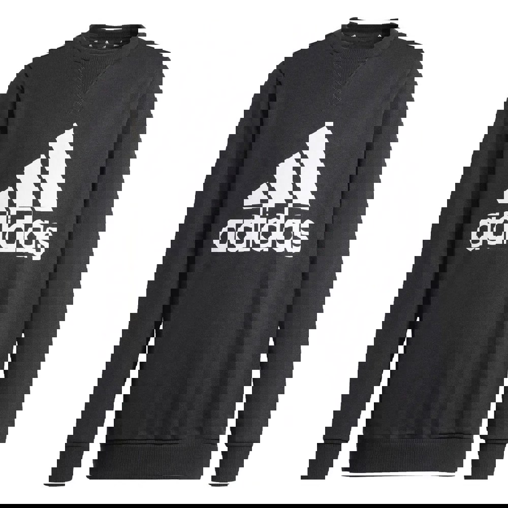 Adidas Boys Essentials Big Logo Sweatshirt - Black