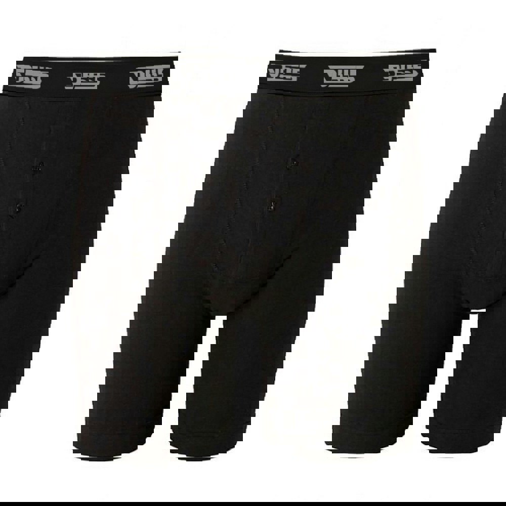 Duke Mens D555 Driver 2 Boxer Shorts (Pack of 3) - Black