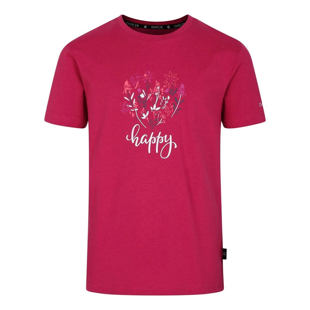 Dare 2B Childrens/Kids Amuse II T-Shirt - Berry Pink