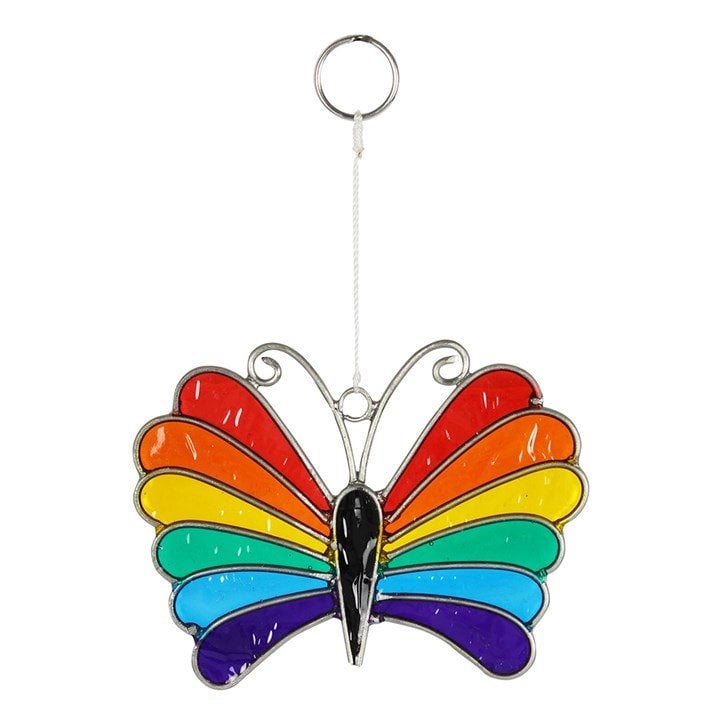 Serano Rainbow Butterfly Suncatcher