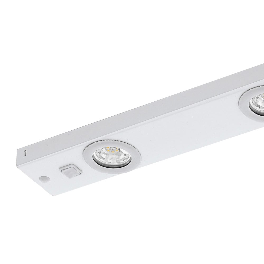 EGLO Kob LED White Metal Under Cabinet Light, (L) 60cm
