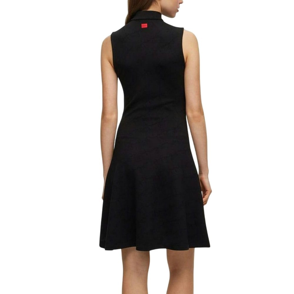 Hugo Womens/Ladies Nessira Dress - Black