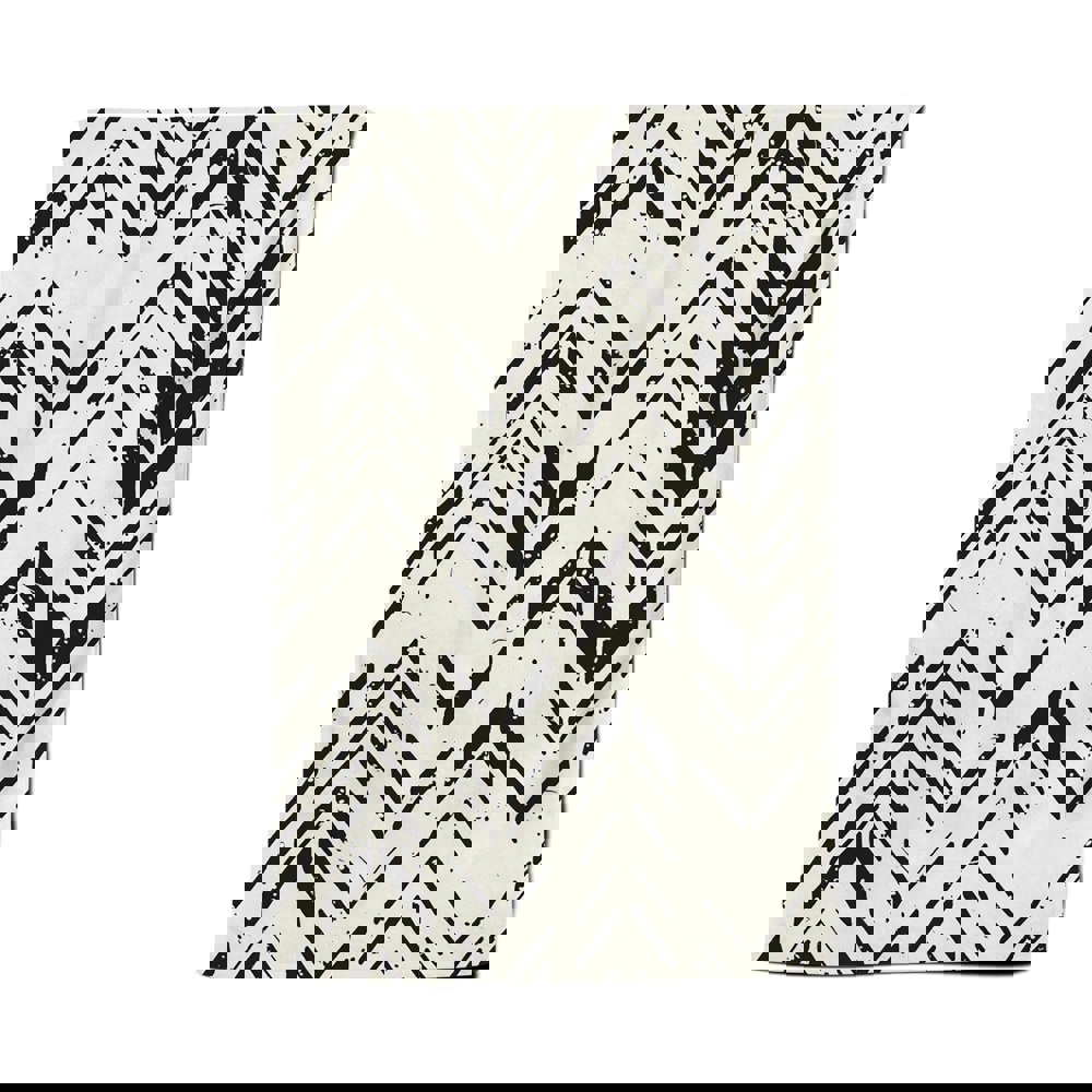 Warren Reed Hand Drawn Chevron Pattern Tea Towel
