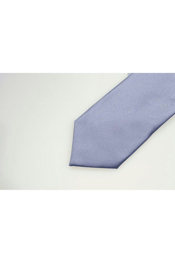 Plain lavender tie set