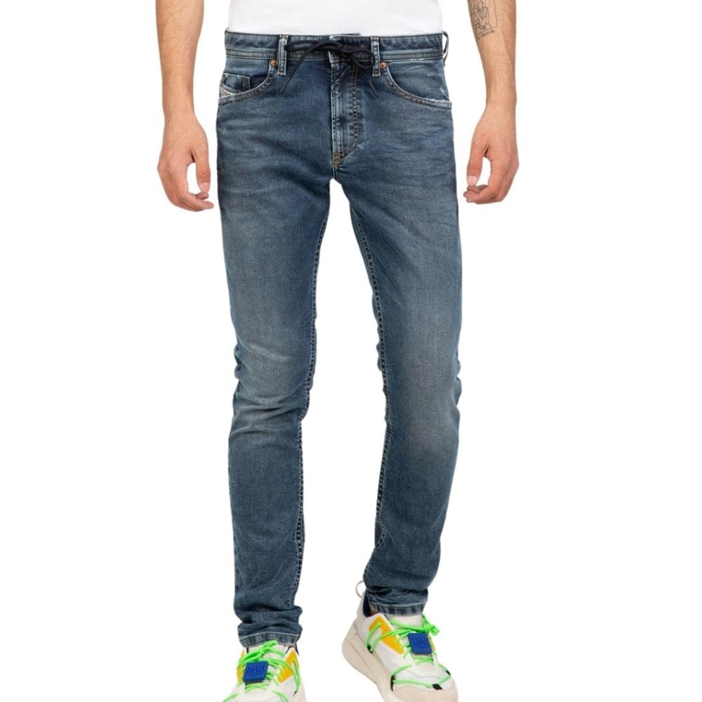 Diesel Krooley-NE Denim Blue Jogg Jeans