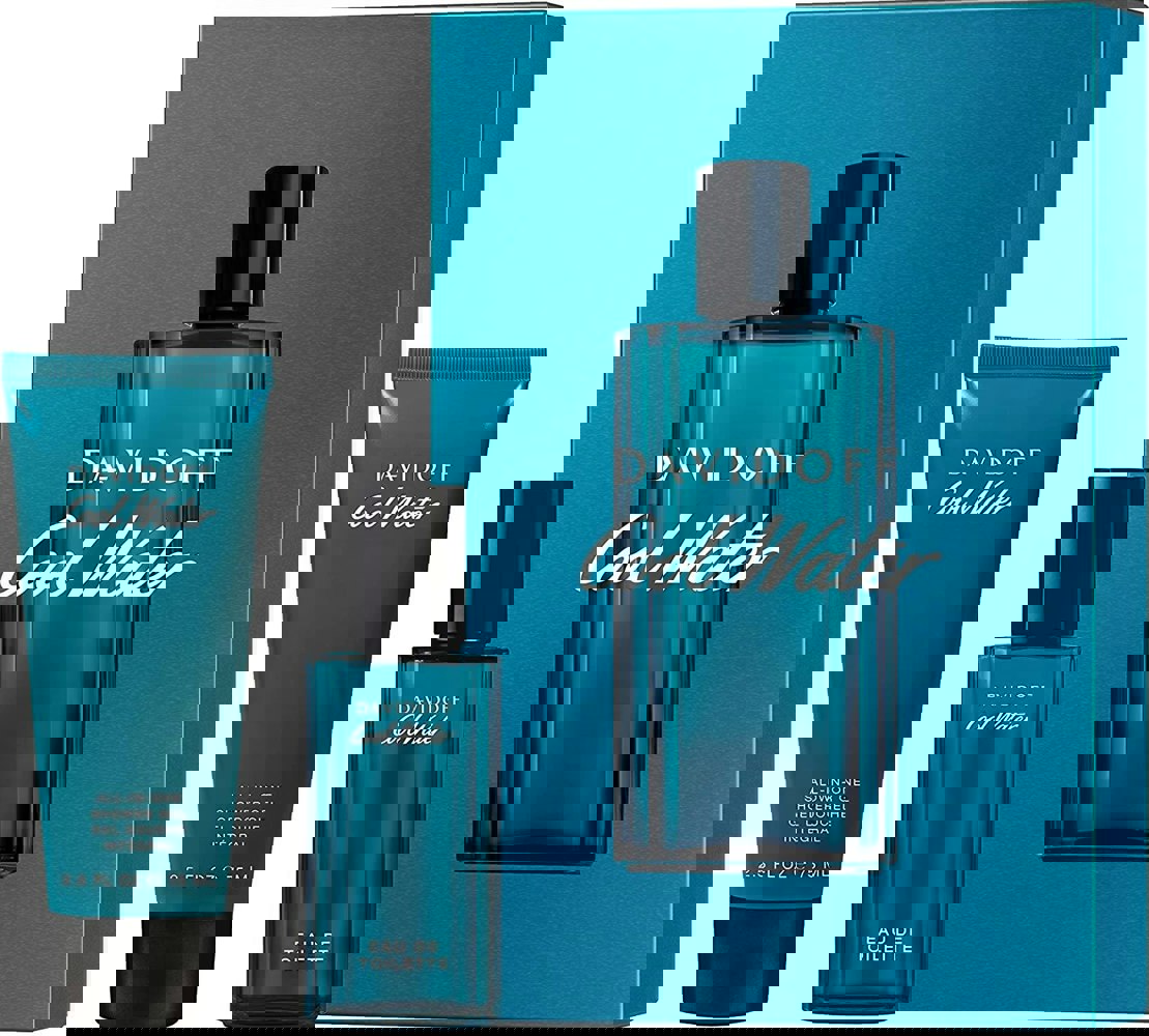 Davidoff Cool Water Gift Set with Eau De Toilette 40ml & Shower gel 75ml