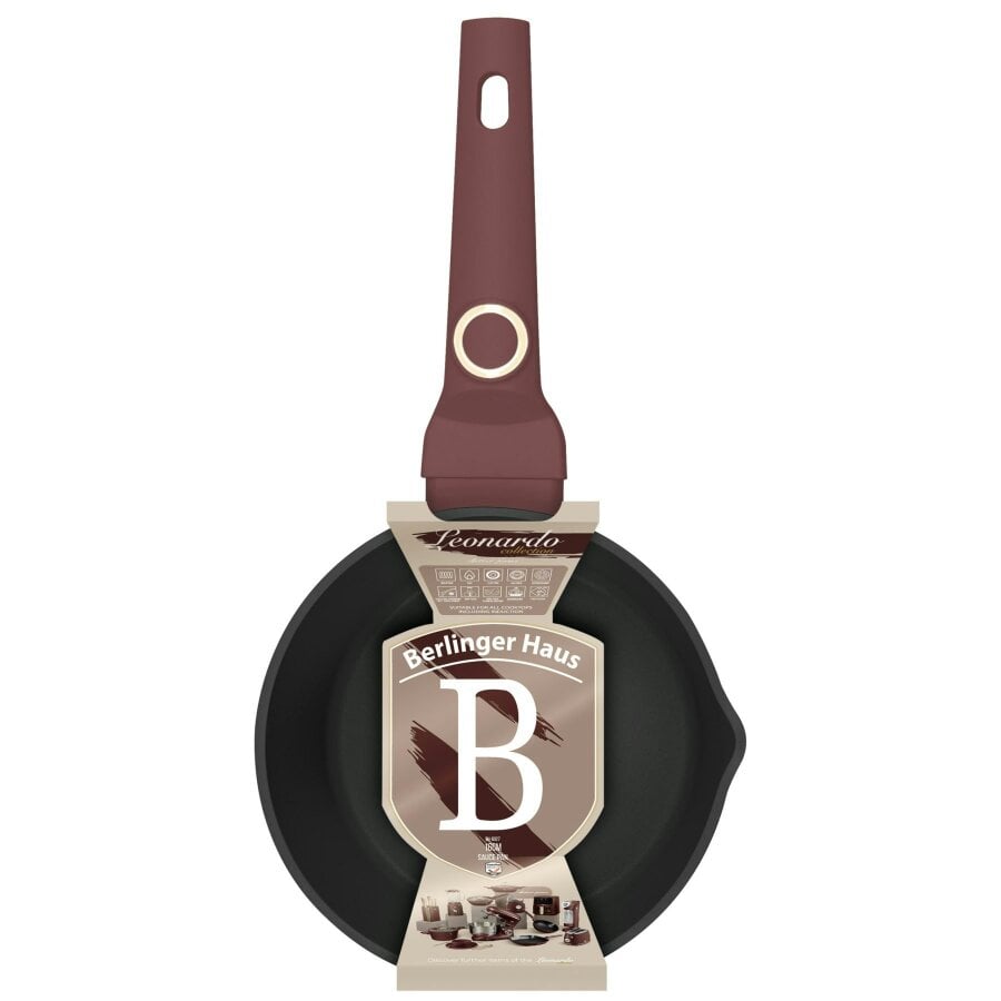 Berlinger Haus 16 cm Saucepan Matt Bordeaux
