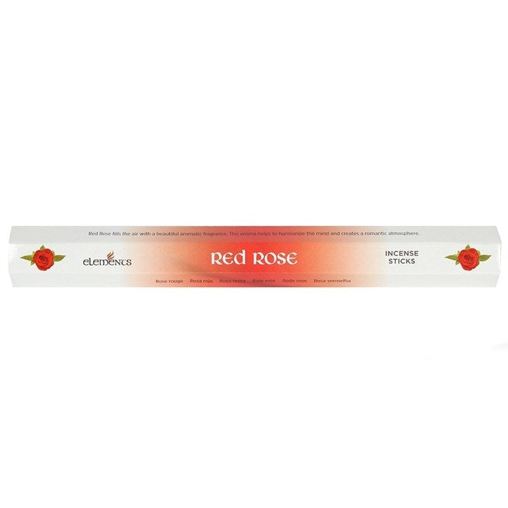 Serano Set of 6 Packets of Elements Red Rose Incense Sticks