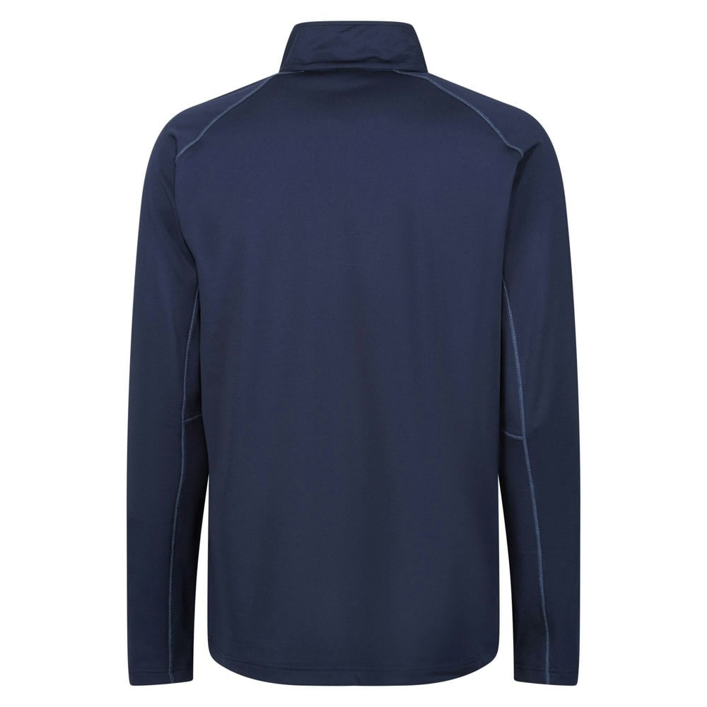 Regatta Mens Core Stretch Half Zip Midlayer - Navy