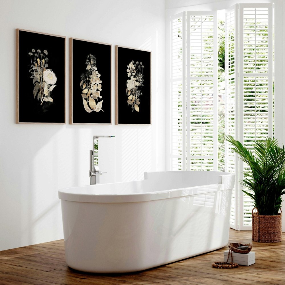 About Wall Art Classy bathroom wall art uk | set of 3 | Rackhams