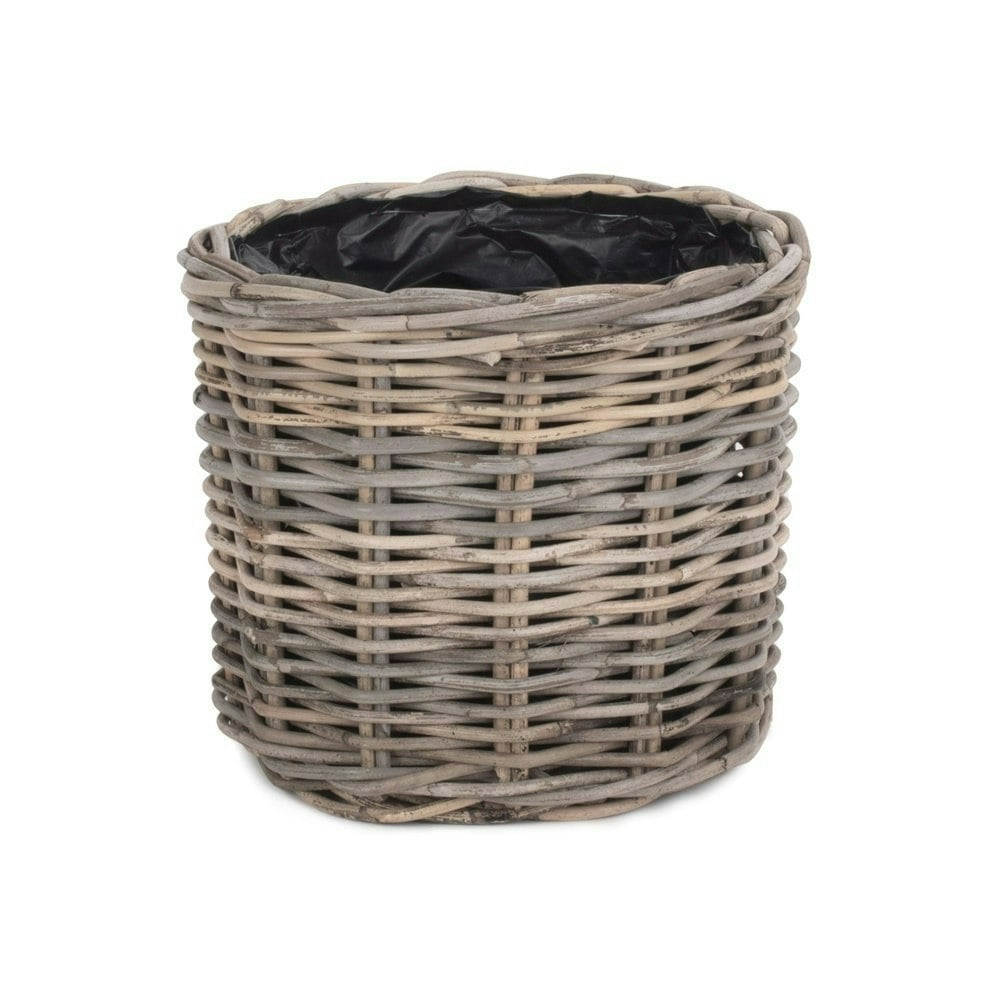Rattan Round Planter