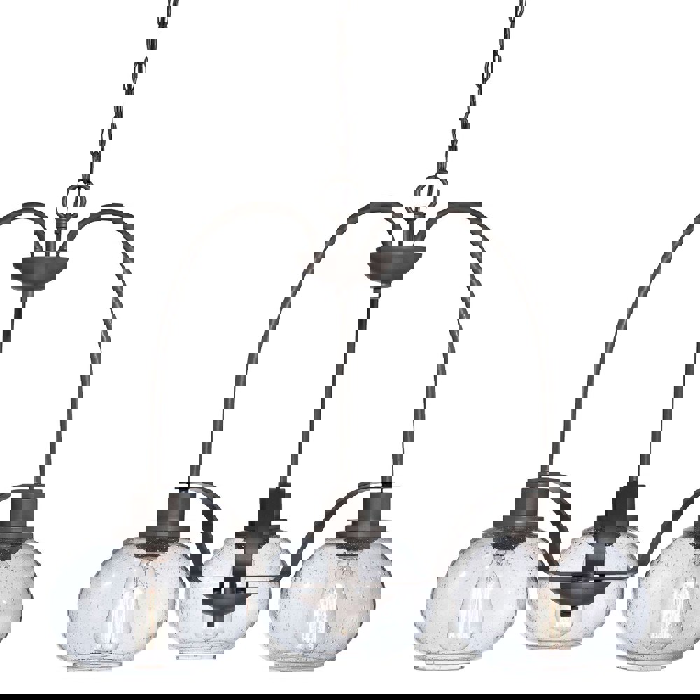 1 Bulb Chandelier Hanging Pendant LIght Old Bronze LED E27 60W Bulb Loops
