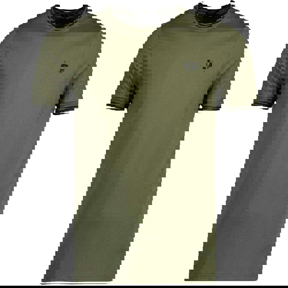Fred Perry Twin Tipped Uniform Green T-Shirt XXXL