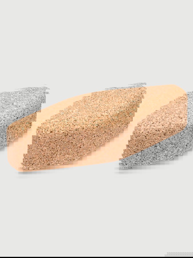 Yoga Studio Unbranded Cork Egg Oval Block