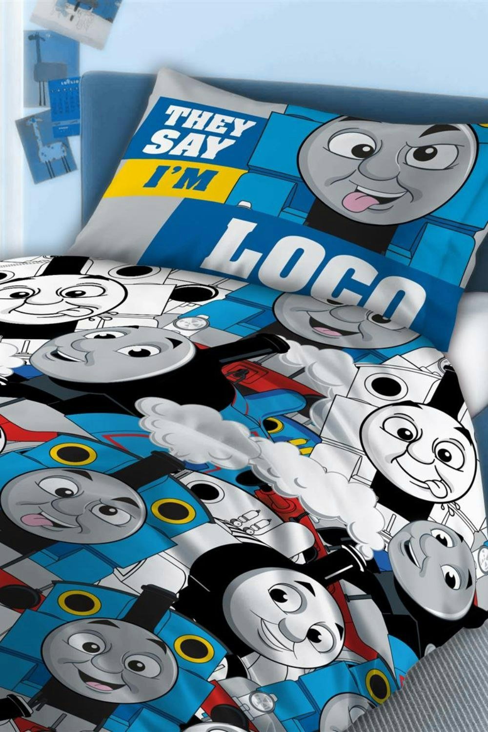 Thomas & Friends Thomas The Tank Engine Childrens Duvet Cover Bedding Set