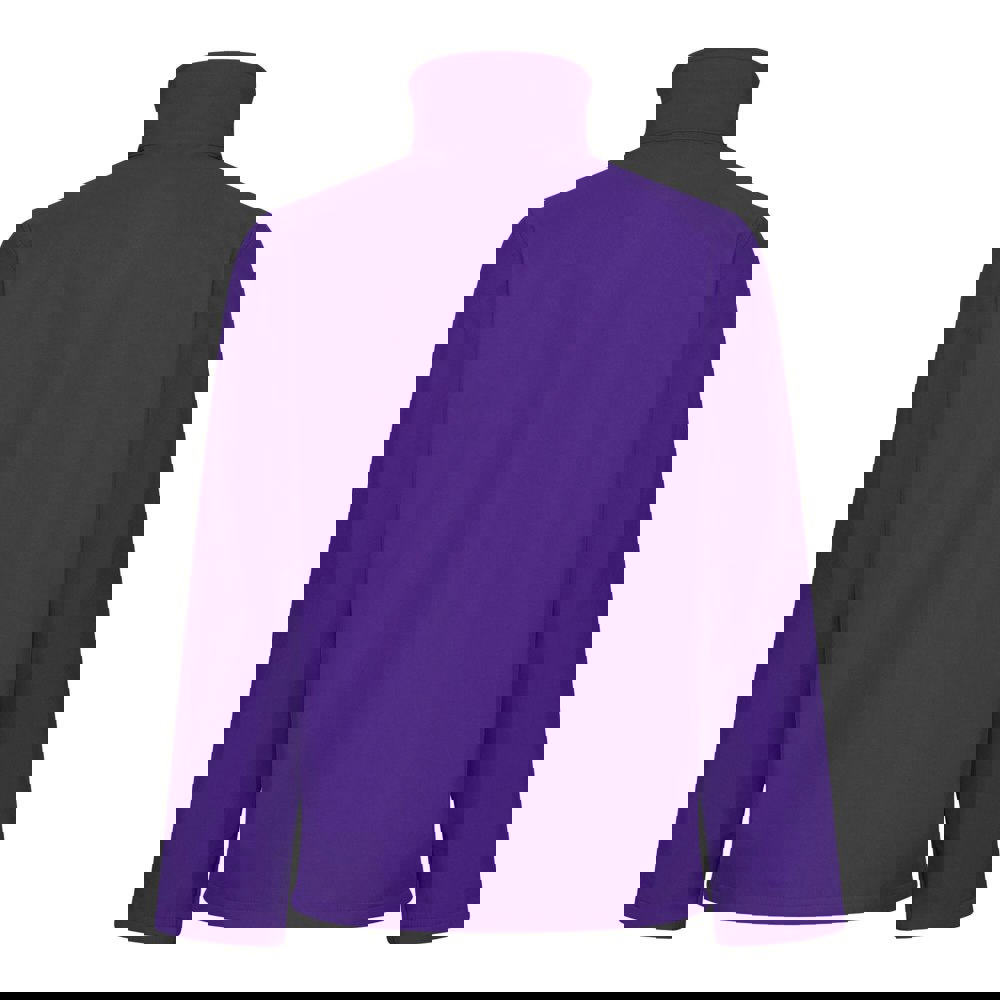 Regatta Standout Men's Ablaze Printable Soft Shell Jacket - Vibrant Purple/Black