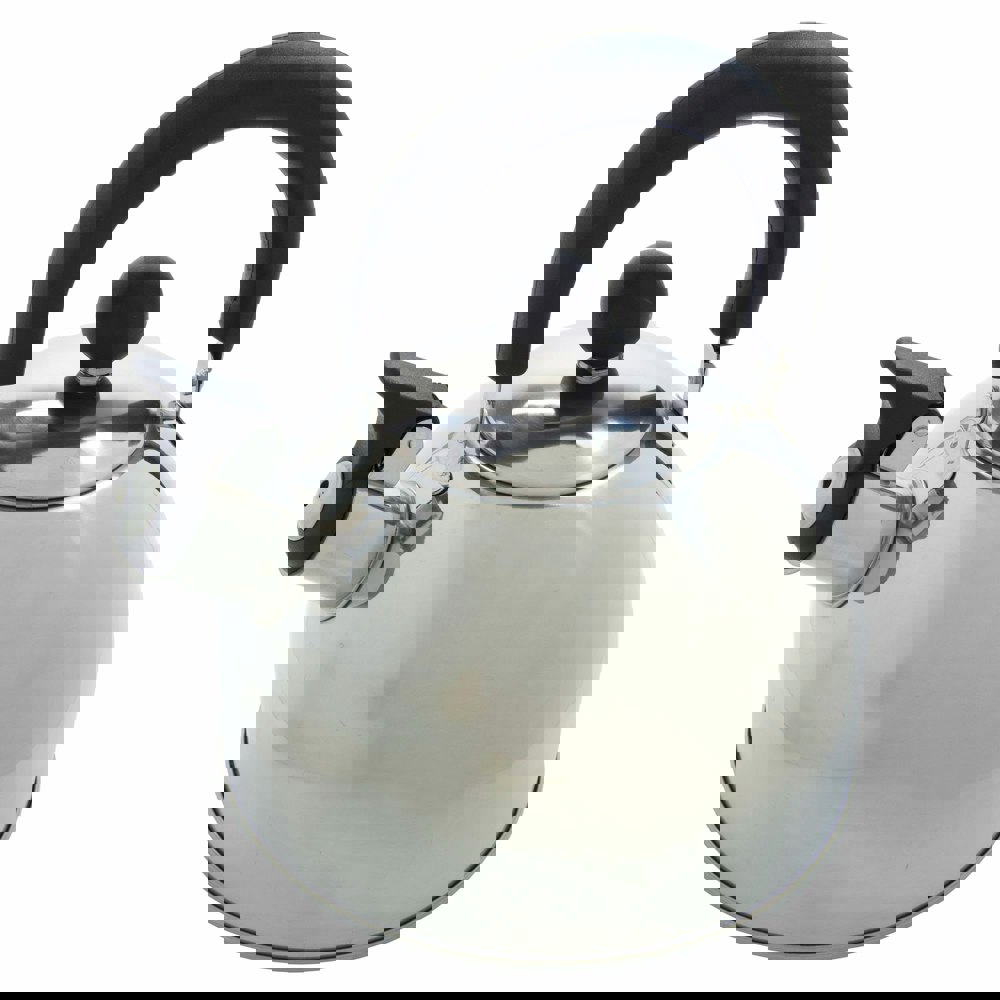Regatta Great Outdoors Compact 2L Whistle Kettle - Silver