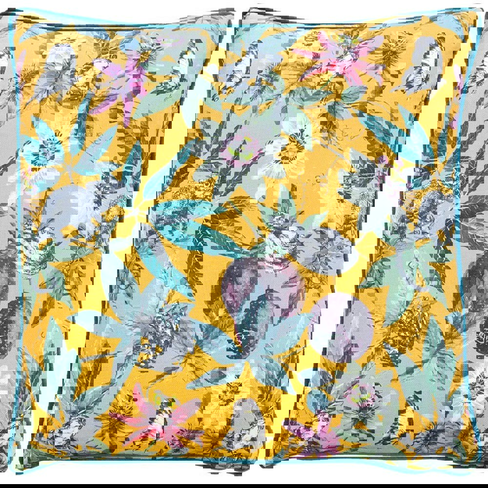 Wylder Wild Passion Creatures Cushion Cover - Yellow