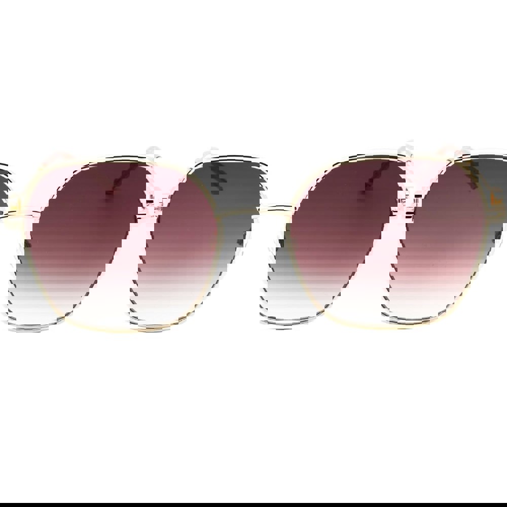 Tommy Hilfiger Brown Gradient Lens DK Yellow Sunglasses