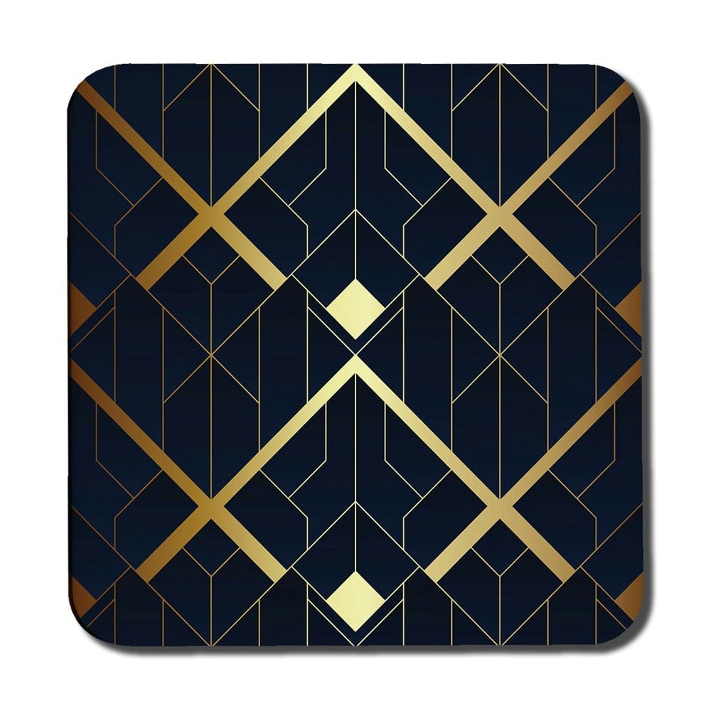 Benjamin Tate Design luxury gold art deco (Coaster)