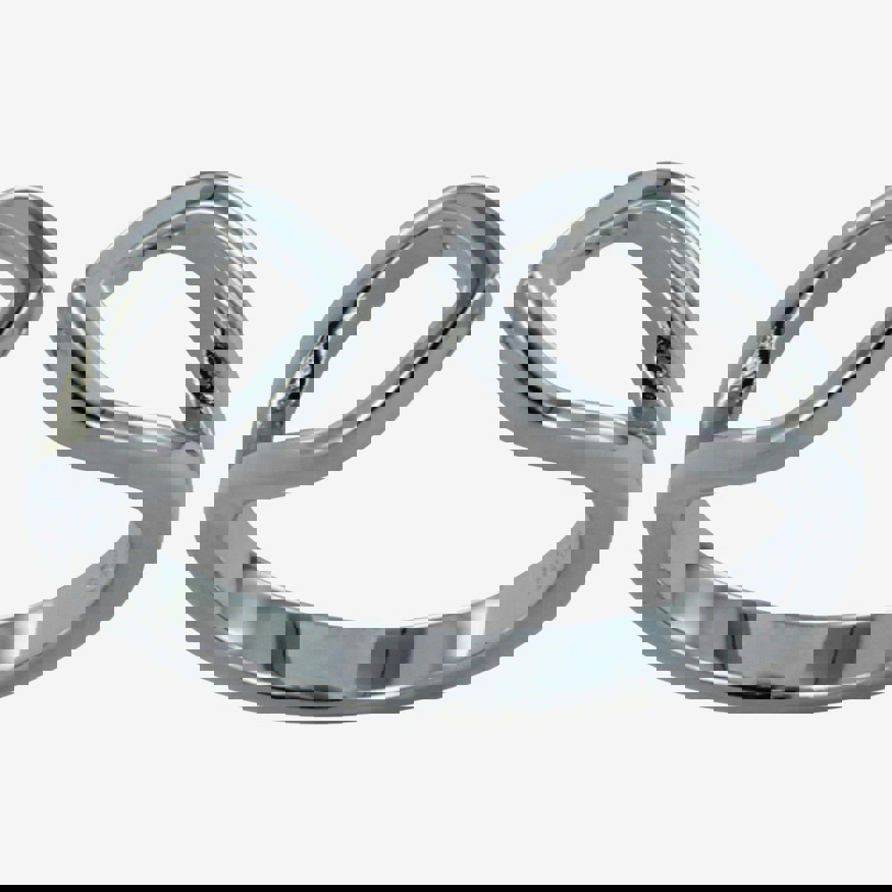 Sterling Silver Eye to Eye Ring - Reeves & Reeves