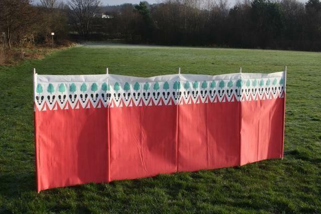 Witley 7 Pole Windbreak Wooden Poles OLPRO