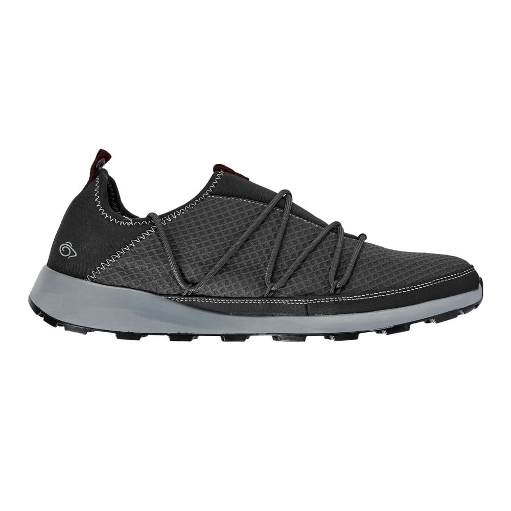 Craghoppers Mens Locke Trainers - Black Pepper
