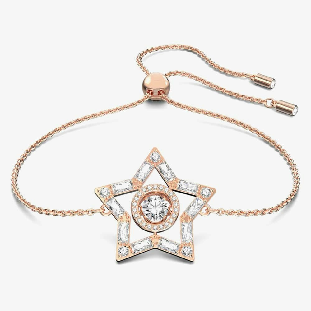 Starz Design Swarovski Stella Rose Gold Tone Plated Crystal Star | Rackhams