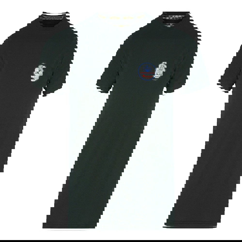 Aquascutum Patch Logo Black T-Shirt - Nova Clothing