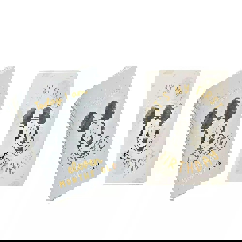 Disney Mickey Mouse 24 Milestone Cards Blue