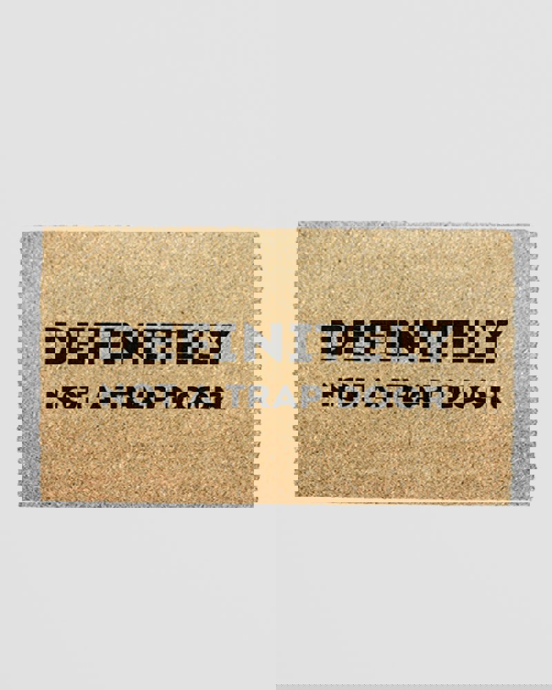 Definitely Not A Trap Door Doormat (60 x 40cm)