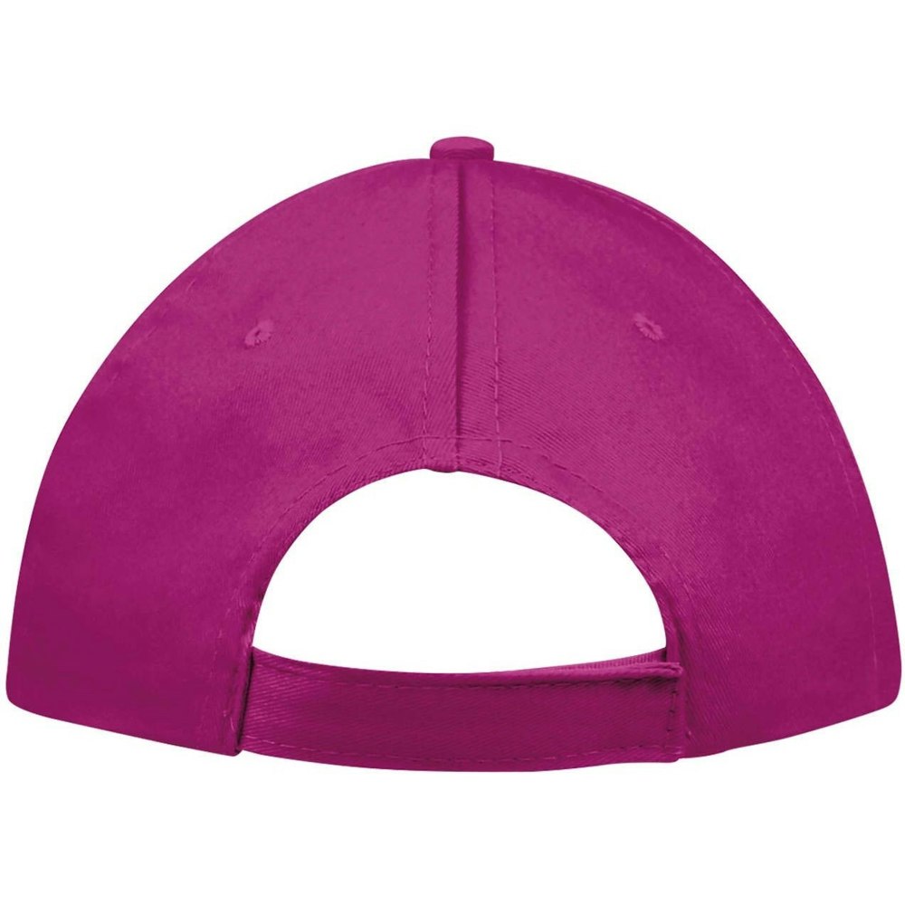 SOLS Unisex Sunny 5 Panel Baseball Cap - Fuchsia