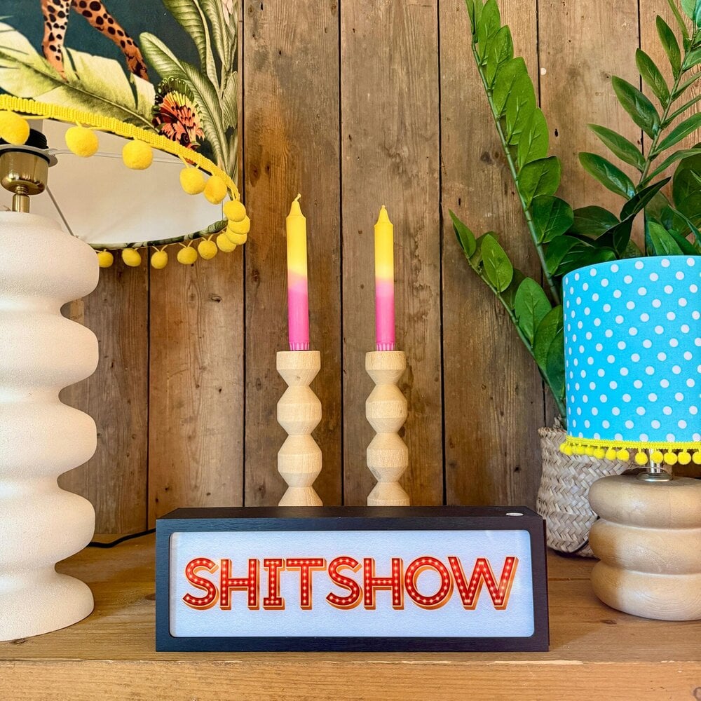 Love Frankie The Shitshow LED Light Box