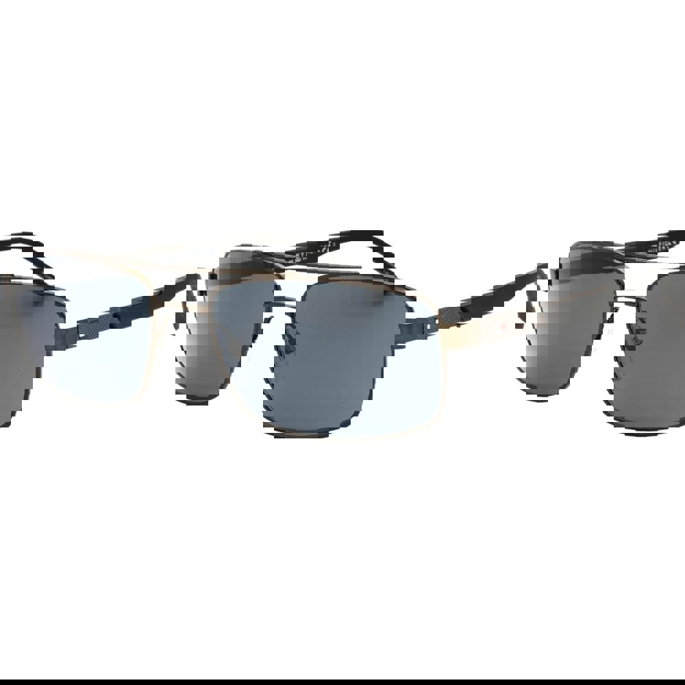 Tommy Hiliger Grey Lens Dark Ruthenium Black Sunglasses One Size