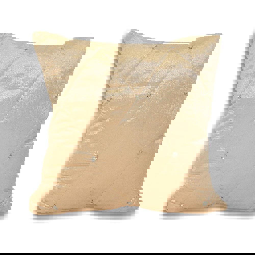Riva Home Diamante Cushion Cover - Cream