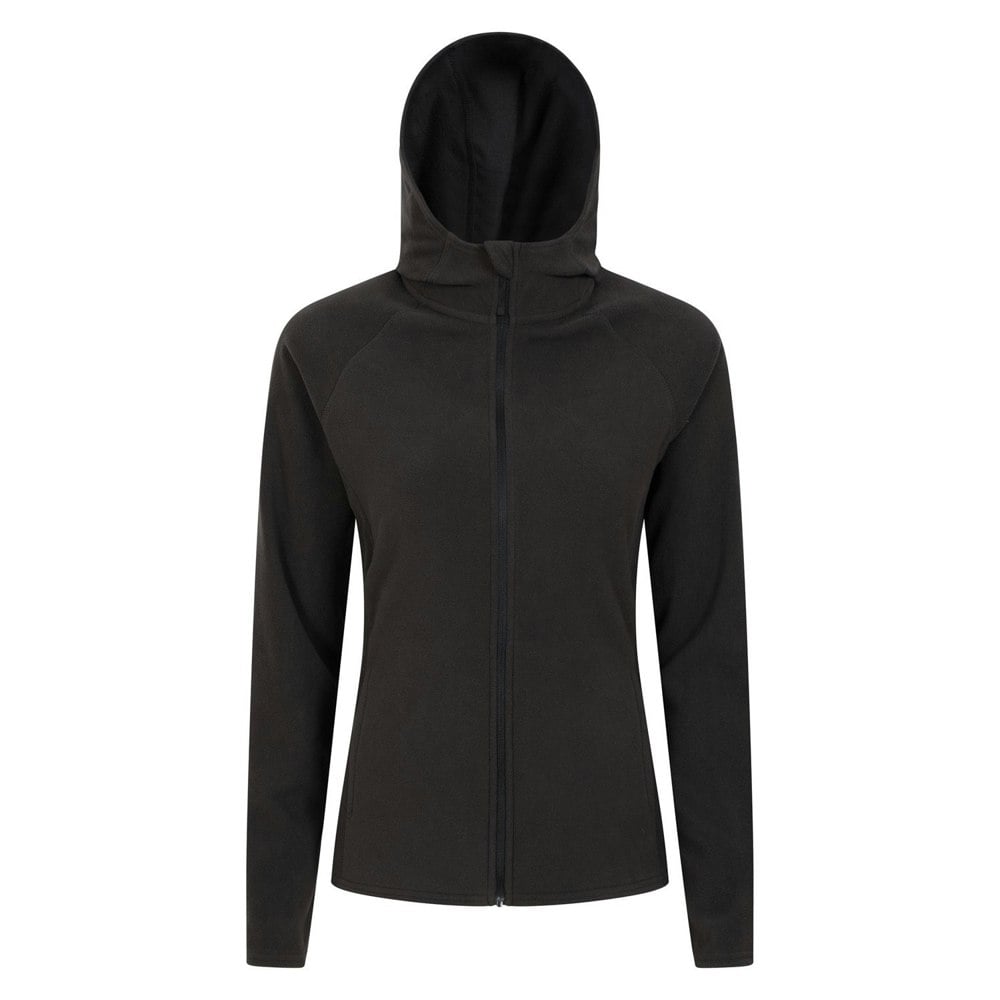 Mountain Warehouse Women's Camber Hooded Fleece - Black