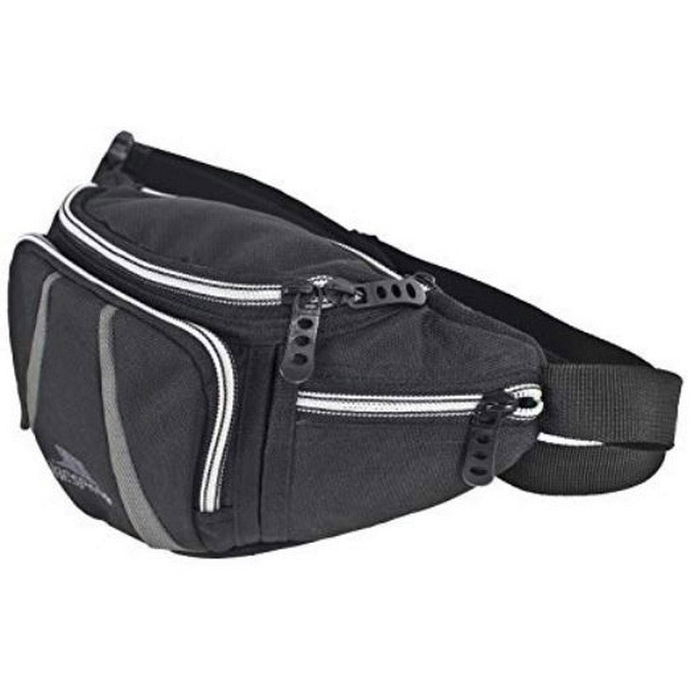 Trespass Dax Bumbag / Waistbag / Hippack (2.5 Litres) - Black