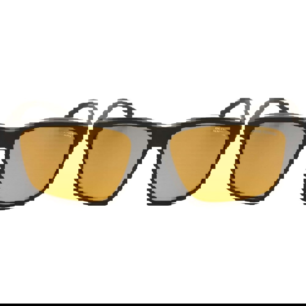 Armani Exchange Polar Brown Lens Dark Brown Sunglasses