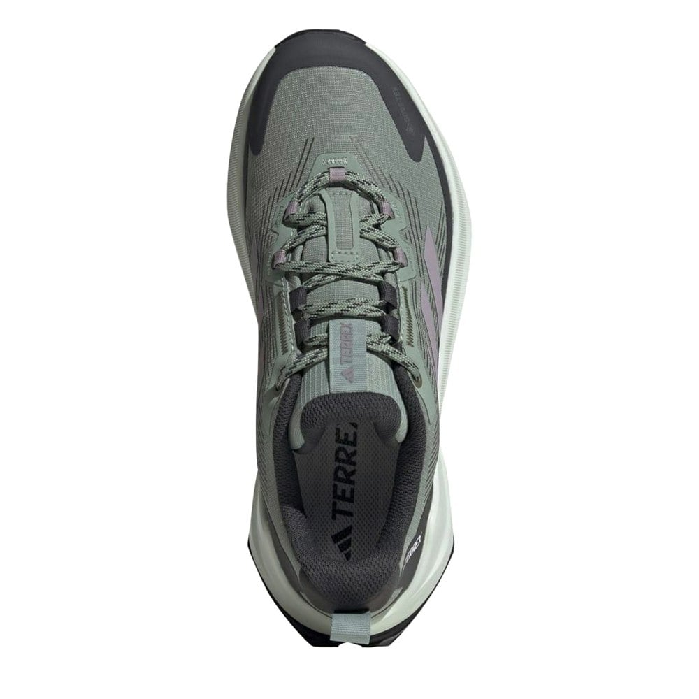 Adidas Womens Terrex Trailmaker 2 GORE-TEX Hiking Shoes - Silver Green/Preloved Fig/Crystal Jade