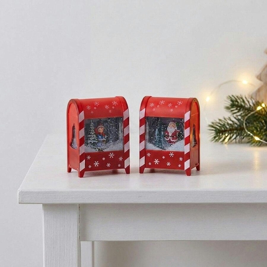 Garden Greatness Battery Operated Lit Musical Mail Box Ornament