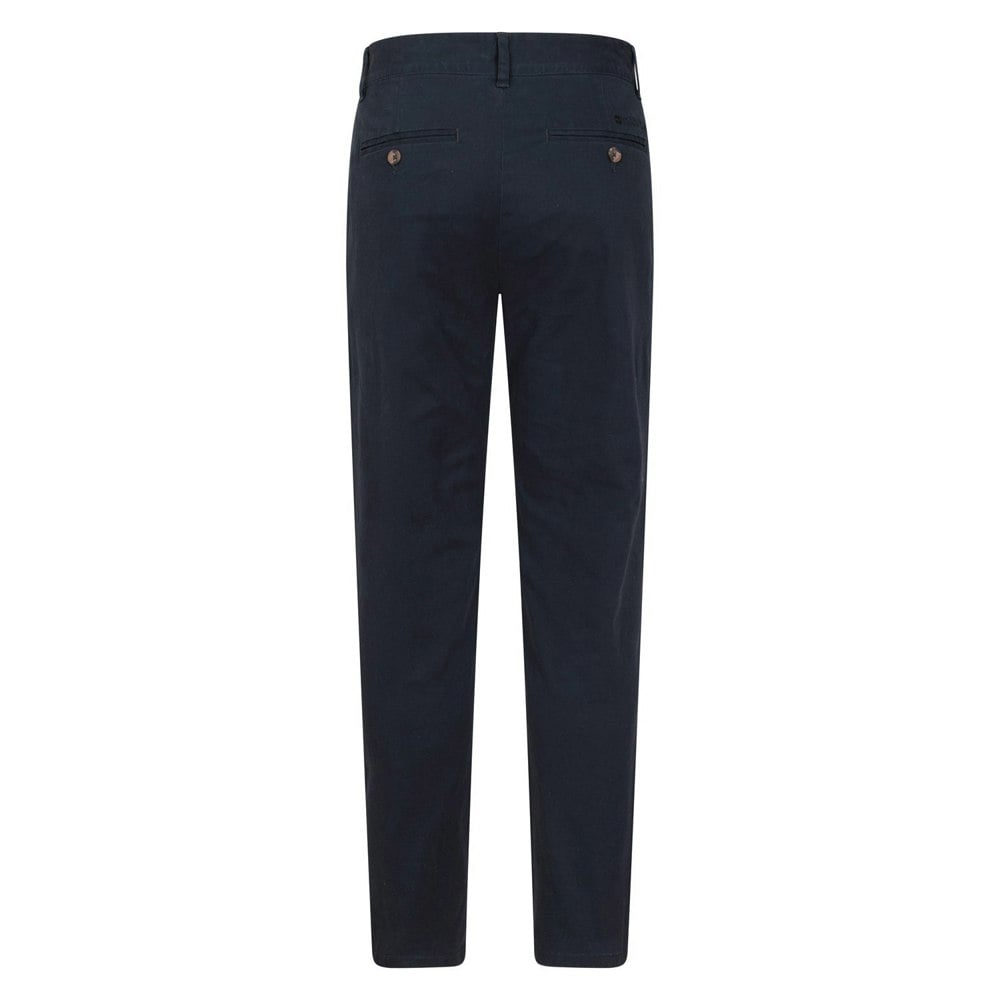 Mountain Warehouse Mens Woods Organic Cotton Chinos - Dark Blue