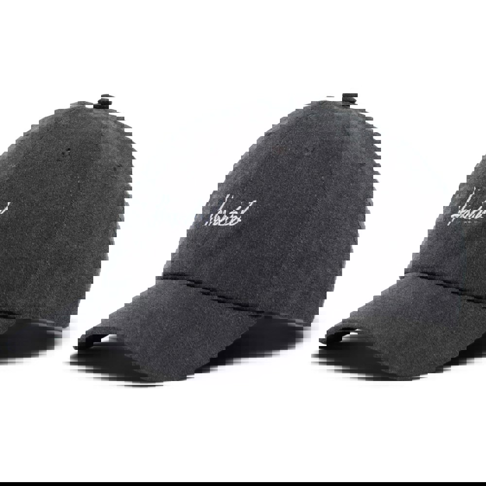 Herschel Bags Sylas Stonewash Cotton Unisex Adults's Black Baseball Caps