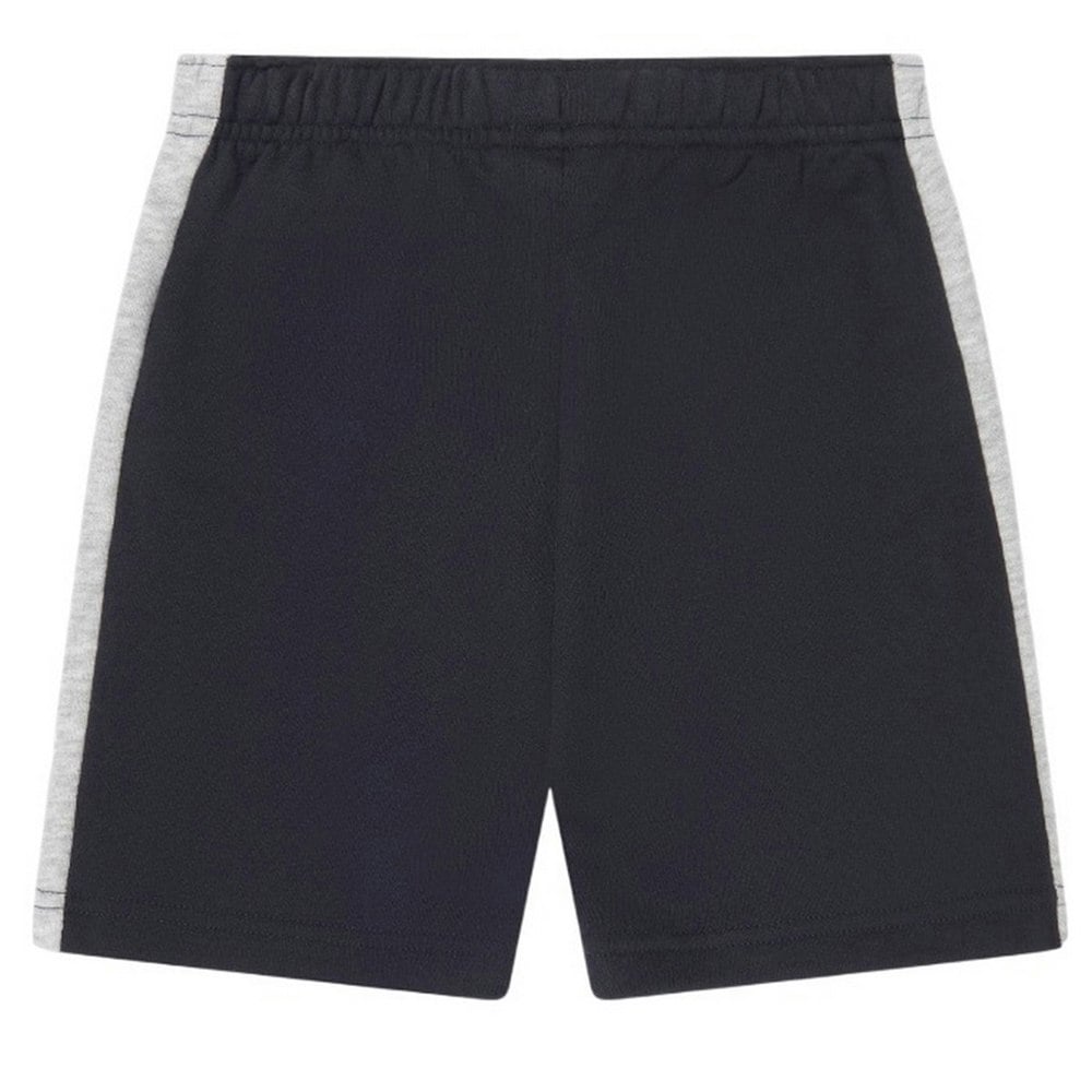 Lacoste Boys Organic Cotton Colour Stripe Shorts - Navy/Grey