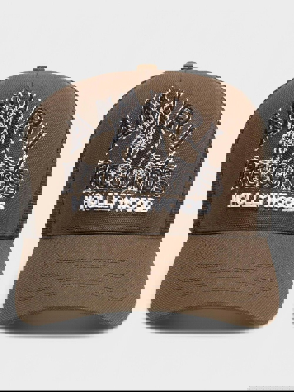 Amiri Wolf Logo Trucker Hat Acorn - Supplied FashionAmiri