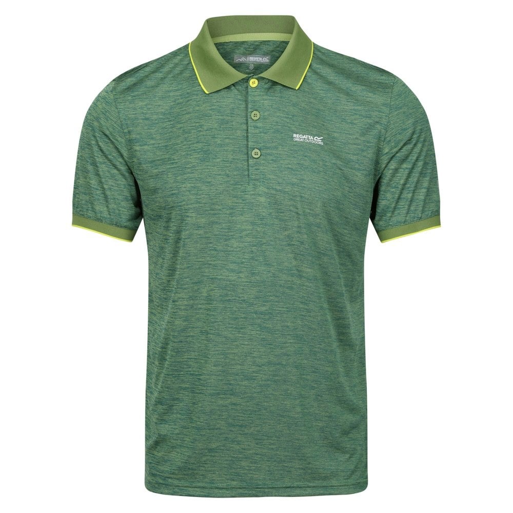 Regatta Mens Remex II Polo Shirt - Piquant Green