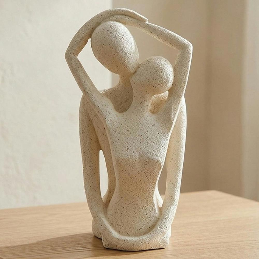 Garden Greatness Contemporary Abstract Couple Sculpture