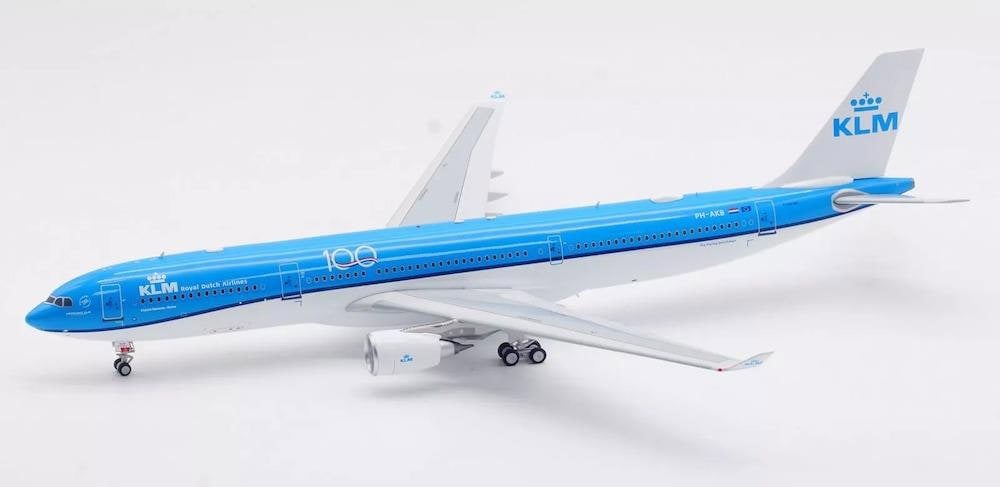 InFlight200 KLM Royal Dutch Airlines Airbus A330-303 PH-AKB With Stand 1:200 Scale Inflight200 IF333KL0924