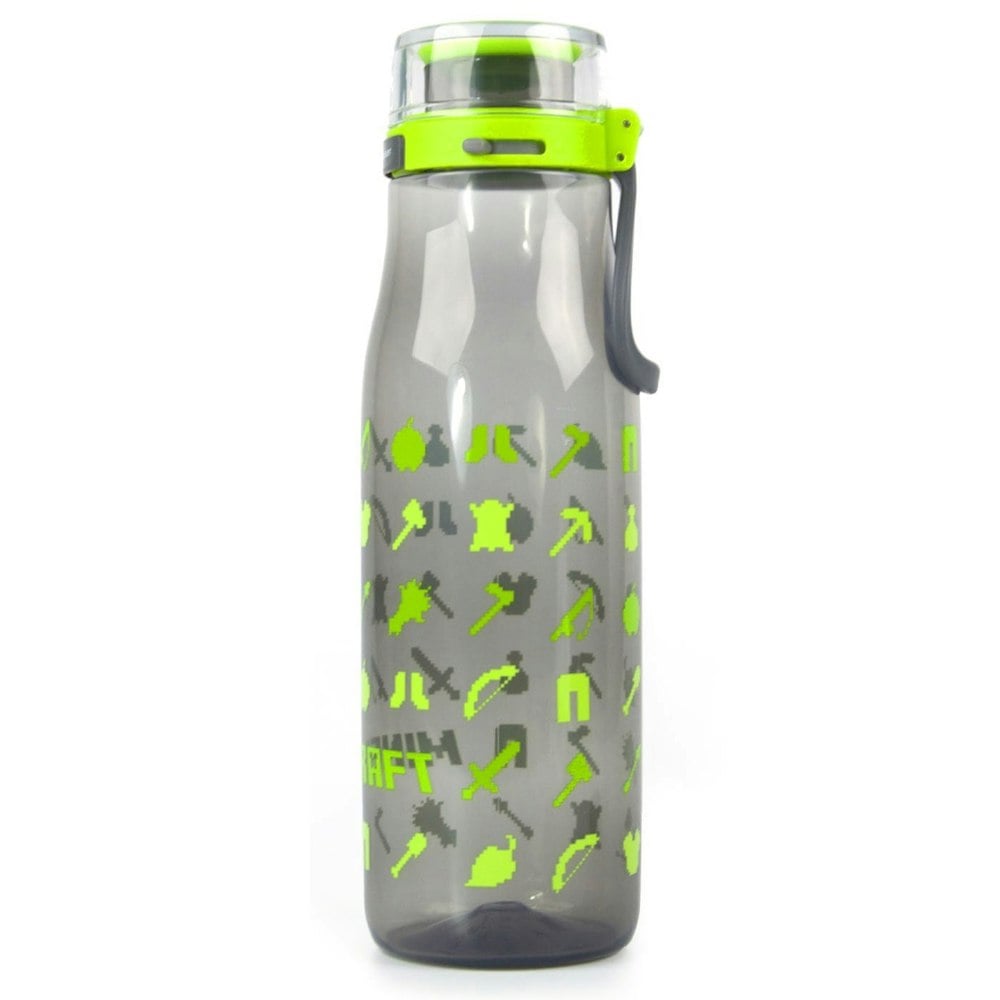 Minecraft Resources Kiona Sports Bottle - Grey/Green