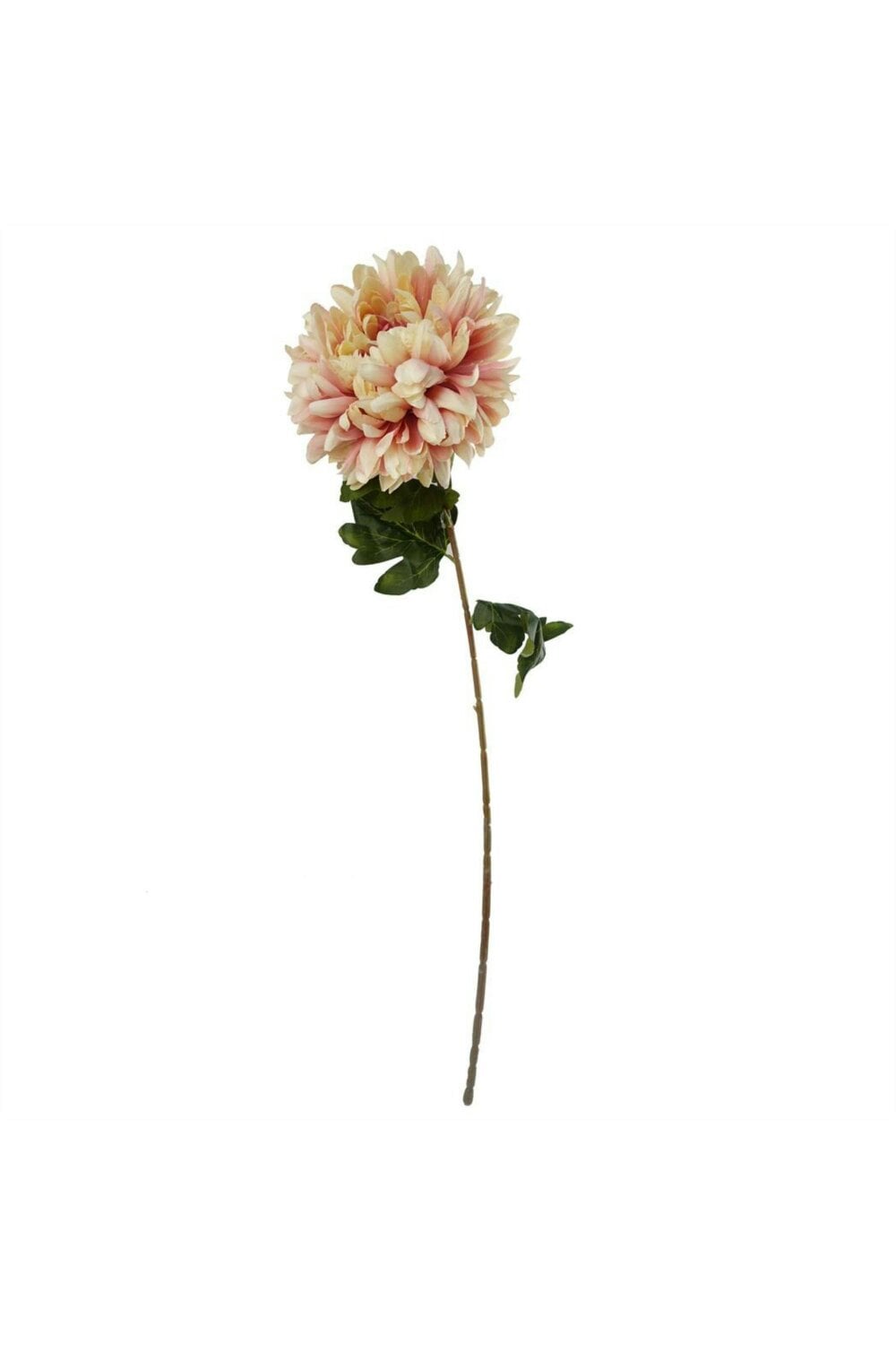 Dyzi Artificial Flower Arrangement With Vase Pink White Flowers